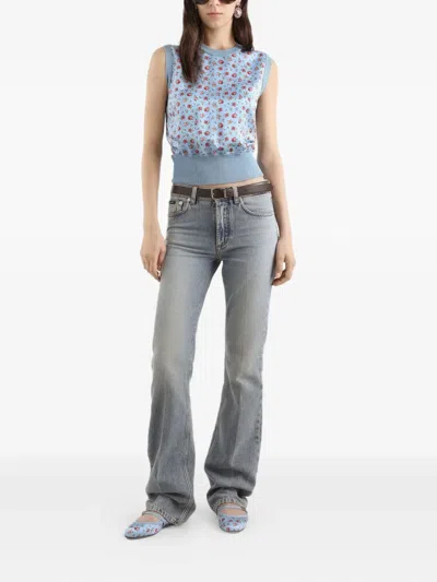 Dolce & Gabbana Multi-pocket Jeans In Blue