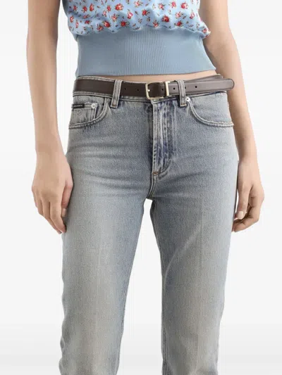 Dolce & Gabbana Multi-pocket Jeans In Blue