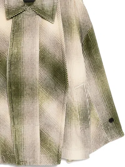 Songzio Cut Out Chore Jacket In Multi