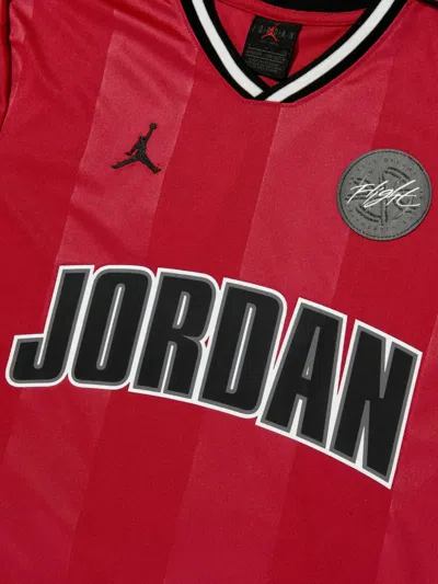 Jordan Patch-detail T-shirt In Red