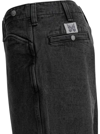 Needles Frisco Jeans With Pockets And Belt Loops In Gray