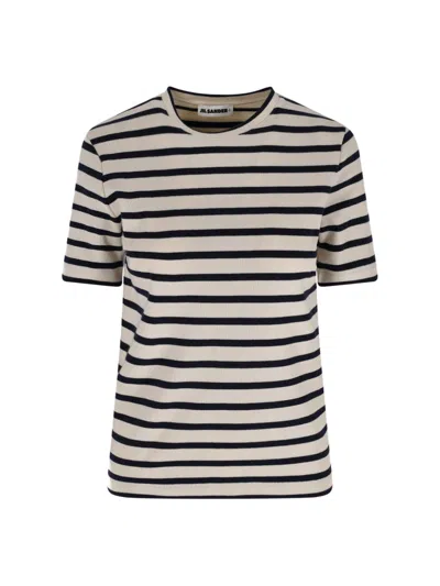 Jil Sander T-shirts And Polos In Black