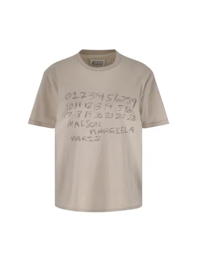 Maison Margiela T-shirts And Polos In Neutral