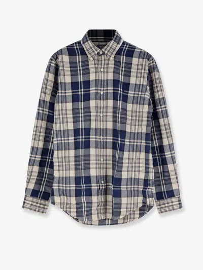 Polo Ralph Lauren Button-down Collar Logo-embroidered Checked Cotton Oxford Shirt In Multi