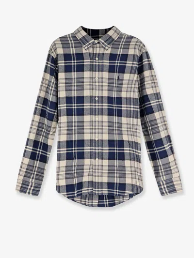 Polo Ralph Lauren Button-down Collar Logo-embroidered Checked Cotton Oxford Shirt In Multi