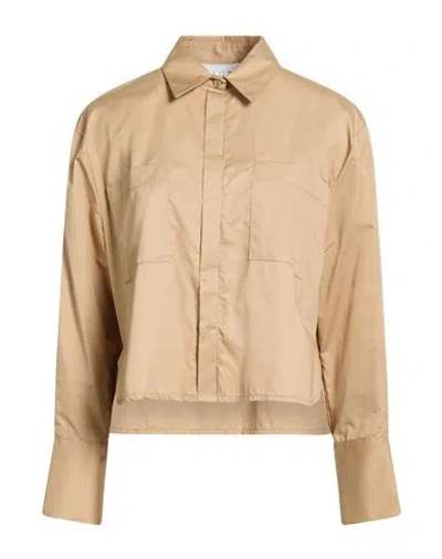 Kaos Woman Shirt Sand Size 6 Cotton In Brown