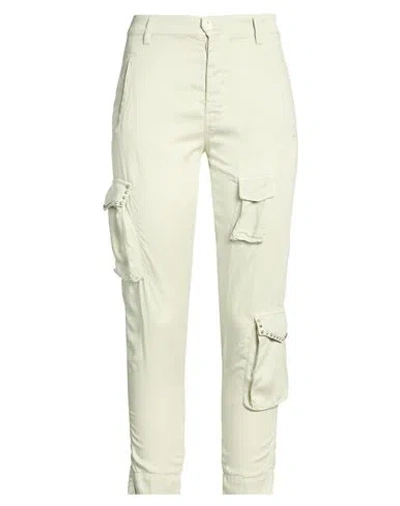 Mason's Woman Pants Light Green Size 10 Lyocell In Green