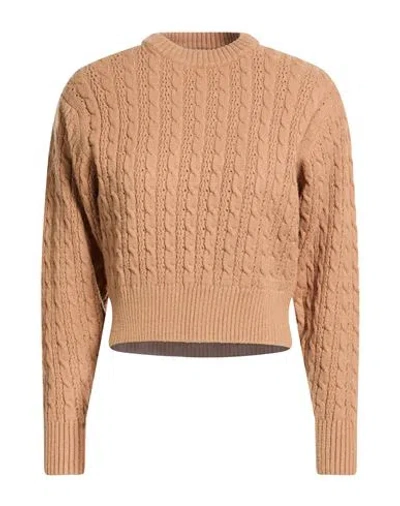 Silence Limited Woman Sweater Camel Size Xs Viscose, Polyester, Polyamide In Brown