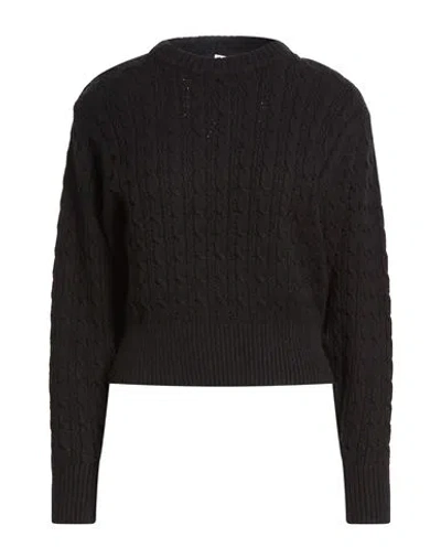 Silence Limited Woman Sweater Black Size S Viscose, Polyester, Polyamide In Black