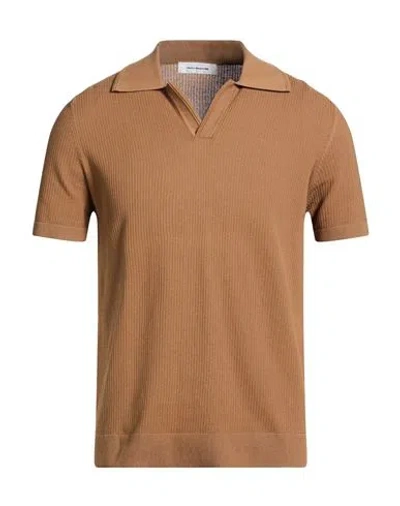 Paolo Ragazzini Man Sweater Brown Size 38 Cotton In Brown