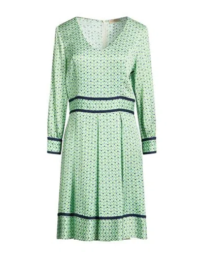 Purotatto Woman Midi Dress Green Size 6 Viscose In Green