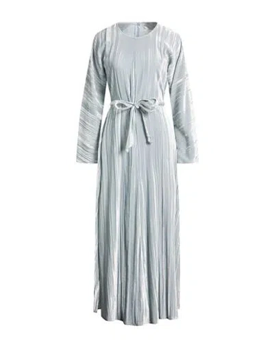 Forte Forte Forte_forte Woman Maxi Dress Light Grey Size 2 Viscose, Polyamide In Gray