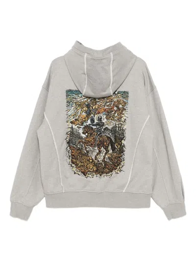 Songzio Knight Hoodies In Gray