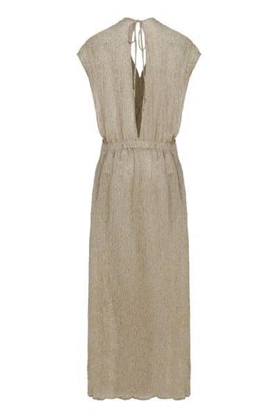 Savannah Morrow Fiori Twisted Maxi Dress In Multi