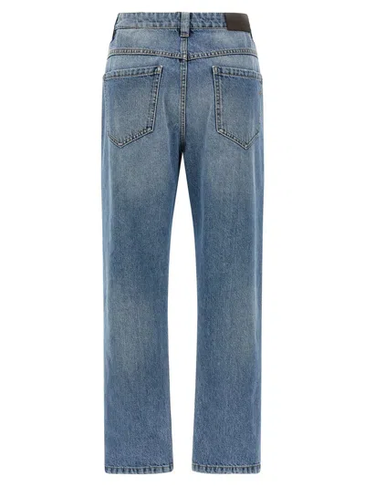 Brunello Cucinelli The Straight Leg Jeans Blue In Blue