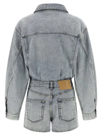 Haikure Elle Authentic Lax Puffer Jackets Light Blue In Gold