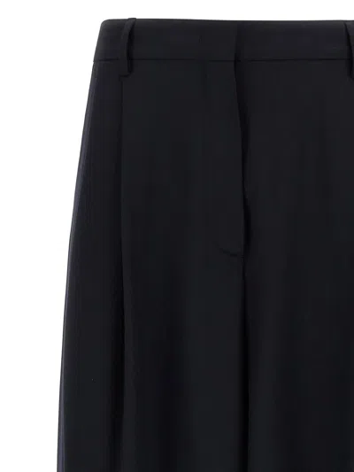 Fabiana Filippi Wide Range Of Trousers Pants Blue In Black