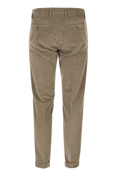 Re-hash Mucha - Stretch Cotton And Lyocell Chino In Brown