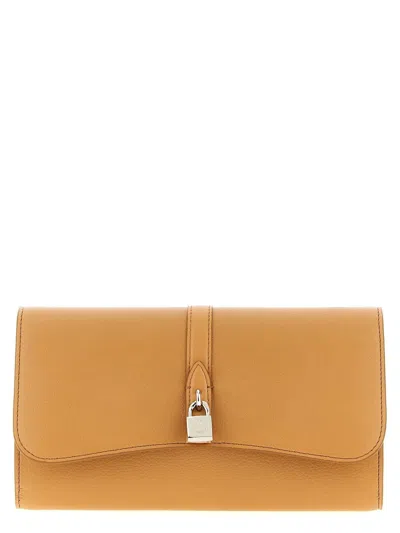 Stella Mccartney Ryder Rectangular Shoulder Crossbody Bag In Orange