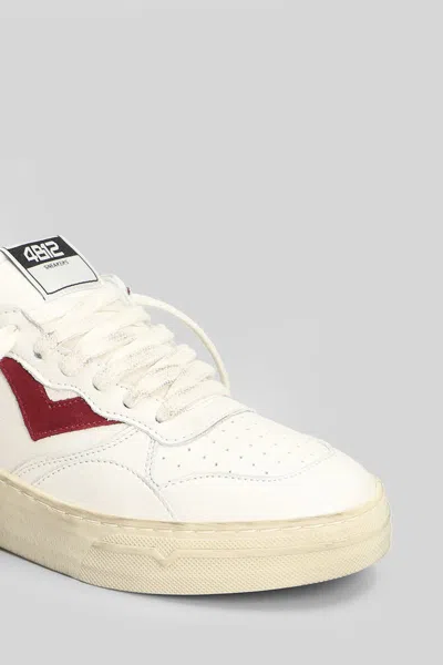 4b12 Hyper Sneakers In White