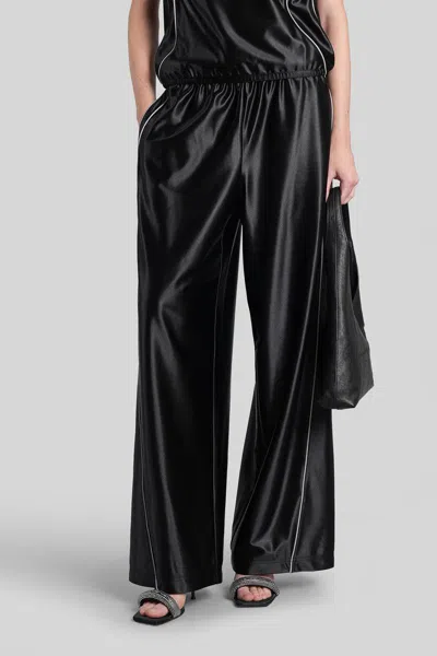 Alexander Wang Pants In Black Polyester In Black