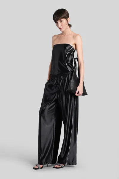 Alexander Wang Pants In Black Polyester In Black