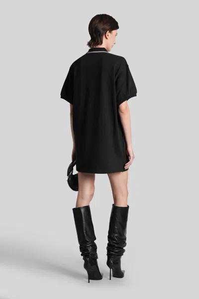 Alexander Wang Mini Dress In Black Cotton In Black