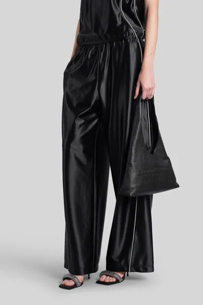 Alexander Wang Pants In Black Polyester In Black