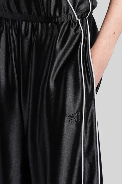 Alexander Wang Pants In Black Polyester In Black