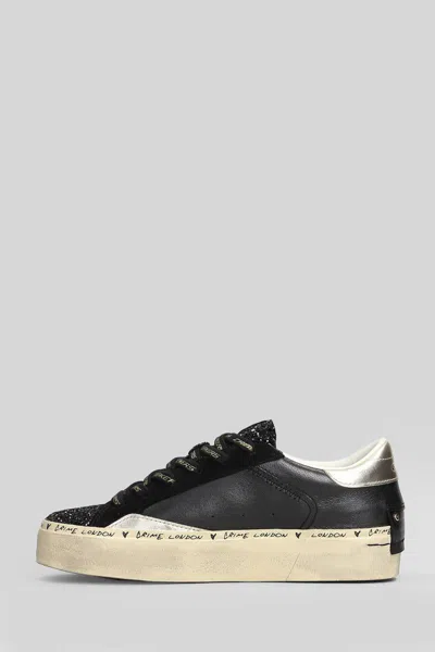 Crime London Distressed Platform Sneakers In Multi