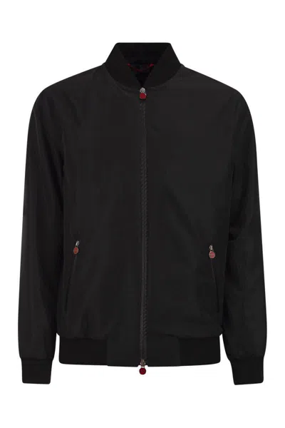 Kiton Men's Sea - Bomber Jacket In Black