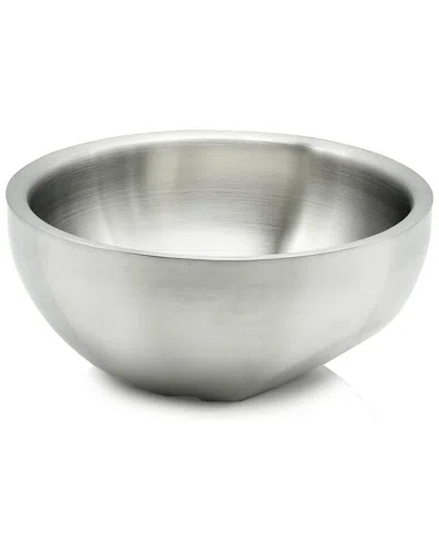 Alice Pazkus 40oz Double Wall Serving Bowl In Silver