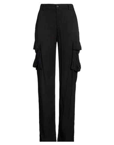 Mason's Icon Woman Pants Black Size 6 Modal In Black