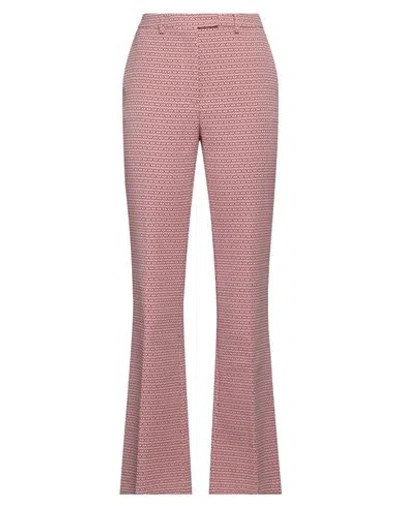 Seventy Venezia Woman Pants Beige Size 6 Cotton, Polyester, Elastane In Pink