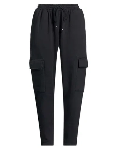 Connor & Blake Woman Pants Black Size L Cotton In Black