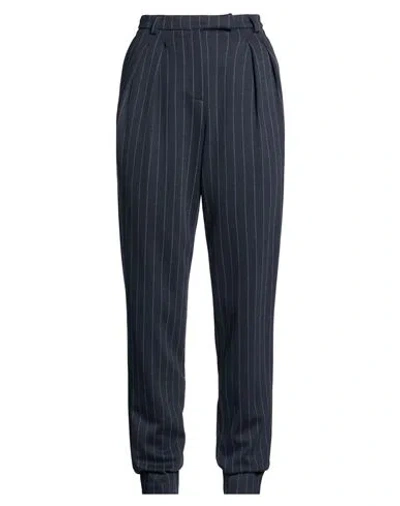 Compagnia Italiana Woman Pants Navy Size 12 Polyester, Viscose, Elastane In Black