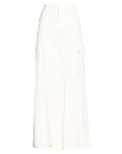 Ralph Lauren Collection Woman Pants White Size 4 Linen In White