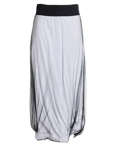 Alainpaul Woman Maxi Skirt Black Size M Polyamide, Elastane, Cotton In Black