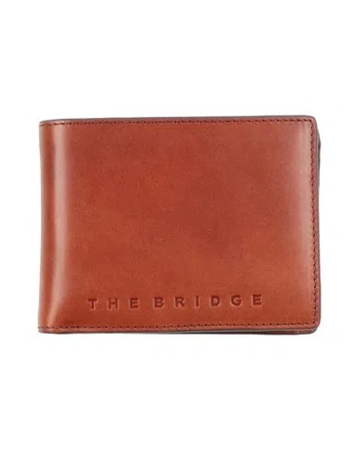 The Bridge Man Wallet Brown Size - Cow Leather In Brown