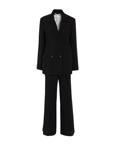 Kaos Woman Suit Black Size 6 Polyester, Elastane In Multi