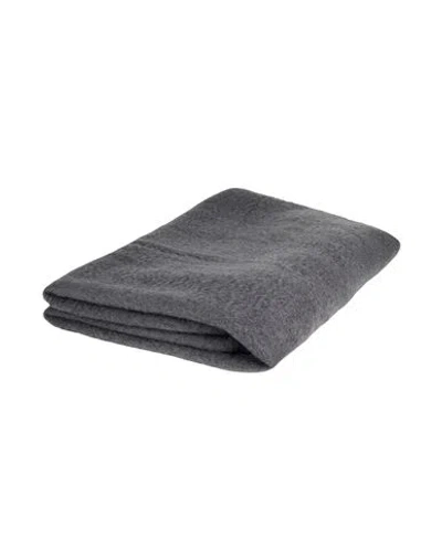 Jil Sander + Blanket Or Cover Gunmetal Size - Mohair Wool, Wool, Polyamide