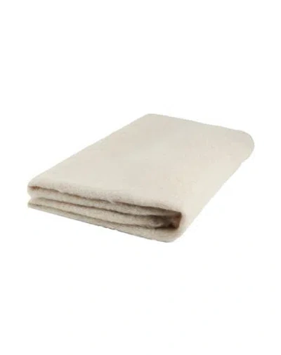 Jil Sander + Blanket Or Cover Beige Size - Mohair Wool, Wool, Polyamide