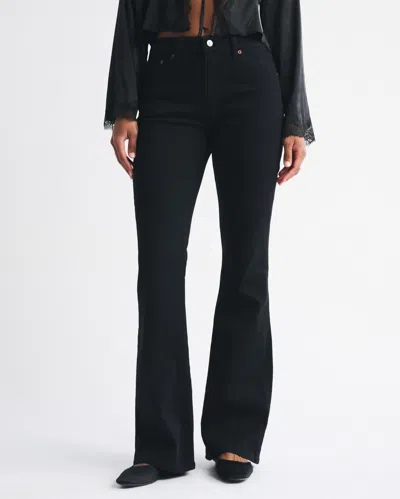 Abercrombie & Fitch Curve Love High Rise Bootcut Jean In Multi