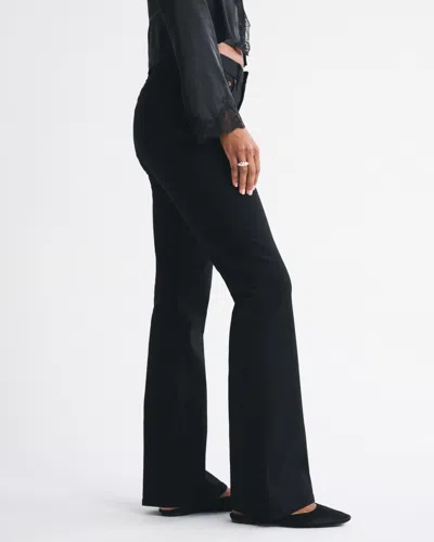 Abercrombie & Fitch Curve Love High Rise Bootcut Jean In Multi