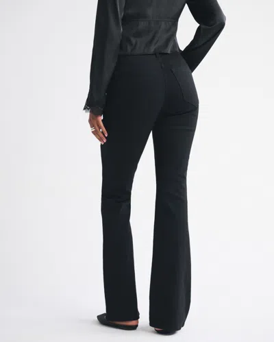 Abercrombie & Fitch Curve Love High Rise Bootcut Jean In Multi