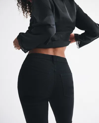 Abercrombie & Fitch Curve Love High Rise Bootcut Jean In Multi