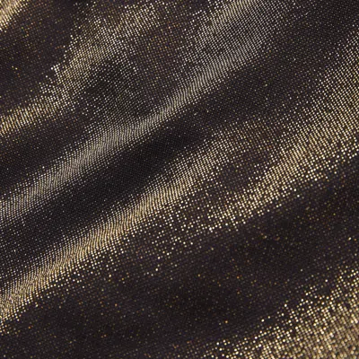 Abercrombie & Fitch Bra-free Lurex Cowl-back Hardware Top In Brown