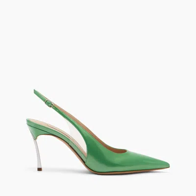 Casadei Superblade Slingback - Woman Pumps And Slingback Emerald 41 In Green