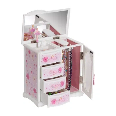 Mele & Co Kelly Ballerina Pink Jewelry Box In Pink