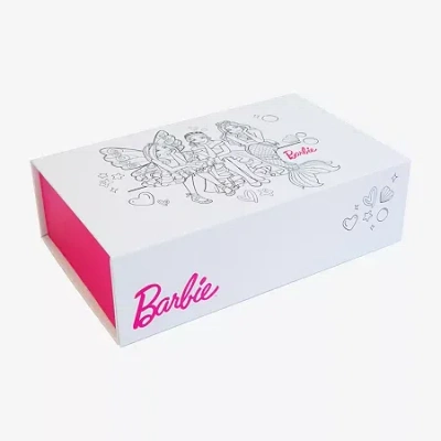 Mele & Co Barbie Jewelry Box In White